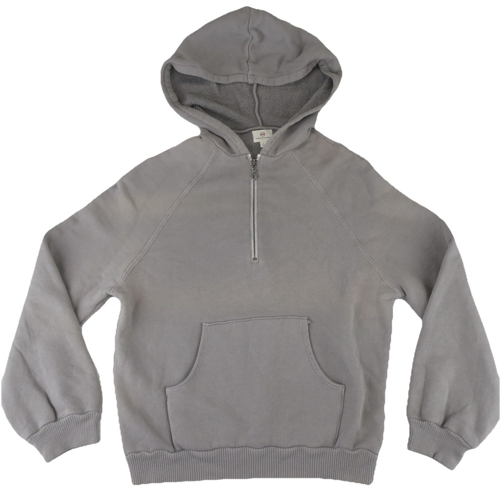 Adriano Goldschmied AG Hoodie Sweater Men's Small Gray Cotton